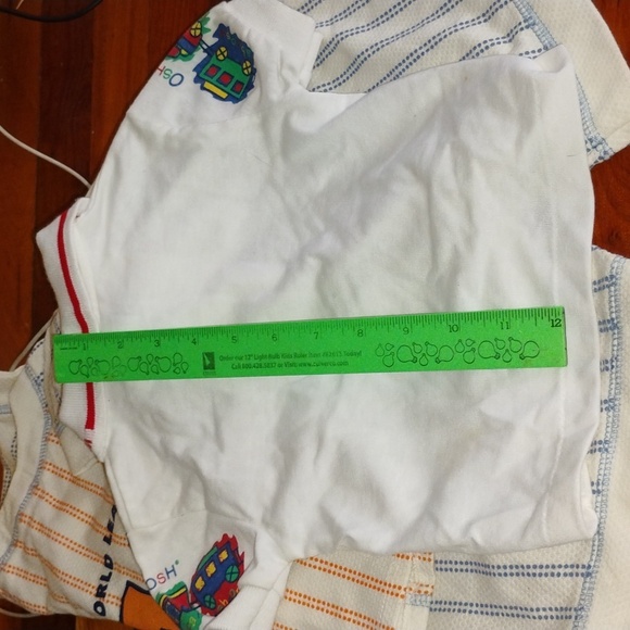 π OshKosh B'Gosh vintage Choo Choo Train Short Sleeve t-shirt 3/6 months NWT - Picture 3 of 15